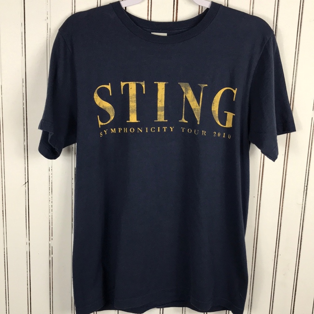 Sting Short Sleeve Band Tee Symphonicity Tour 2010